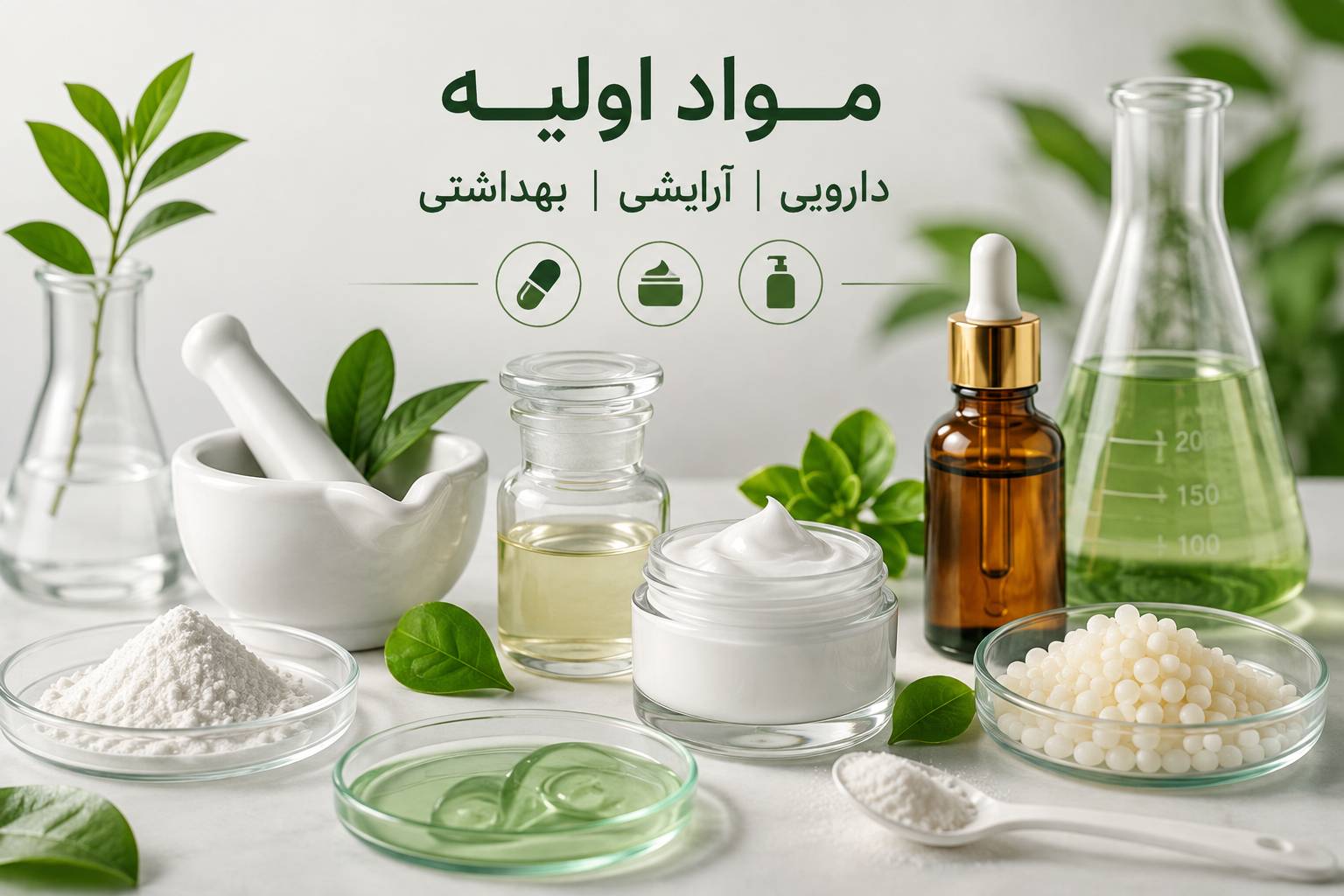 نقش مواد اولیه در کیفیت محصولات دارویی، آرایشی و بهداشتی
